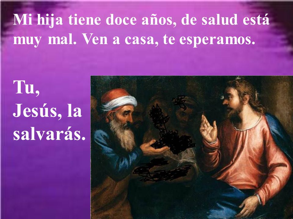 Mi hija tiene doce años, de salud está muy mal