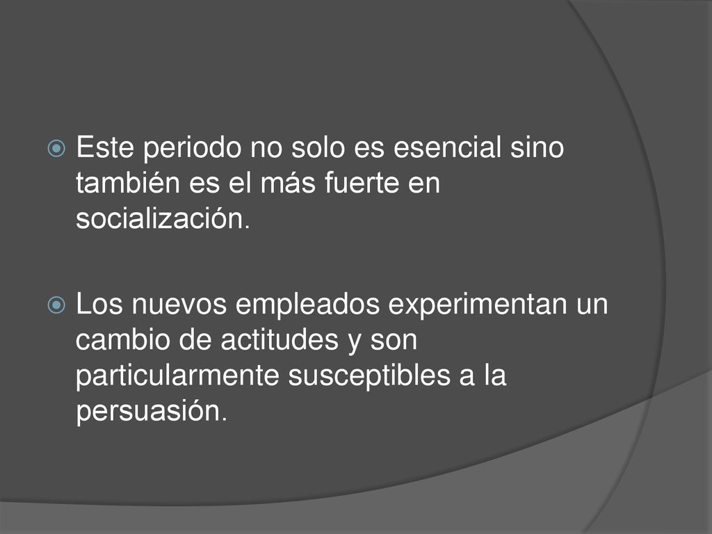 Este periodo no solo es esencial sino también es el más fuerte en socialización.