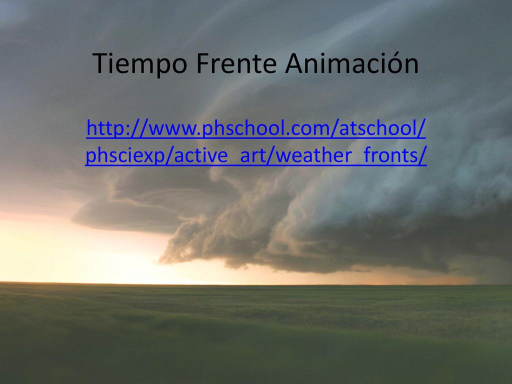 Tiempo Frente Animación