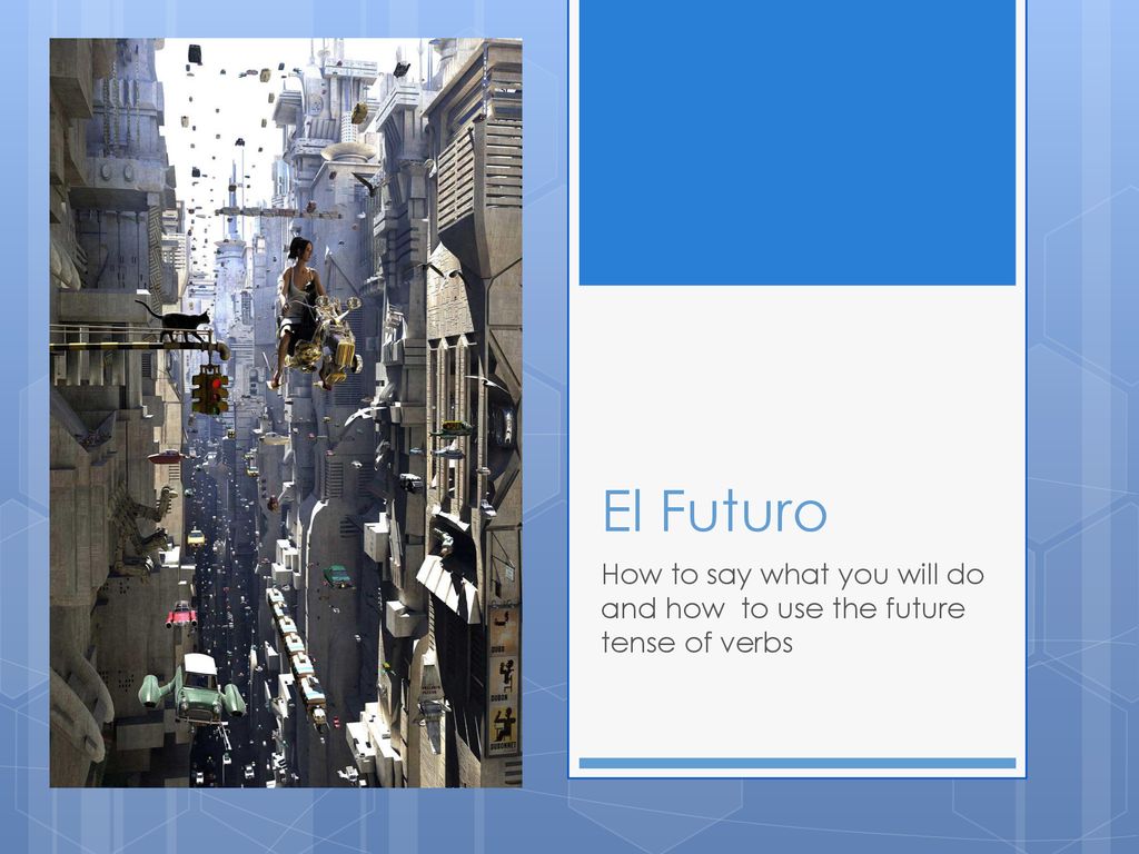 How to say what you will do and how to use the future tense of verbs