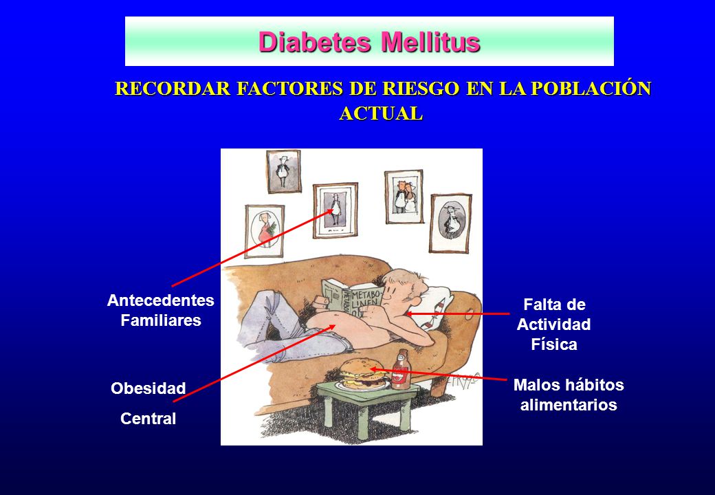 Diabetes Mellitus RECORDAR FACTORES DE RIESGO EN LA POBLACIÓN ACTUAL