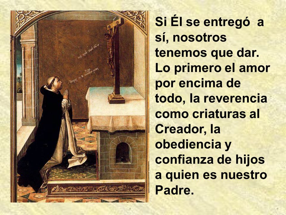 Si Él se entregó a sí, nosotros tenemos que dar