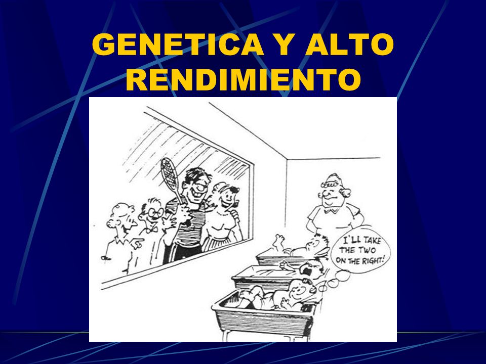 GENETICA Y ALTO RENDIMIENTO