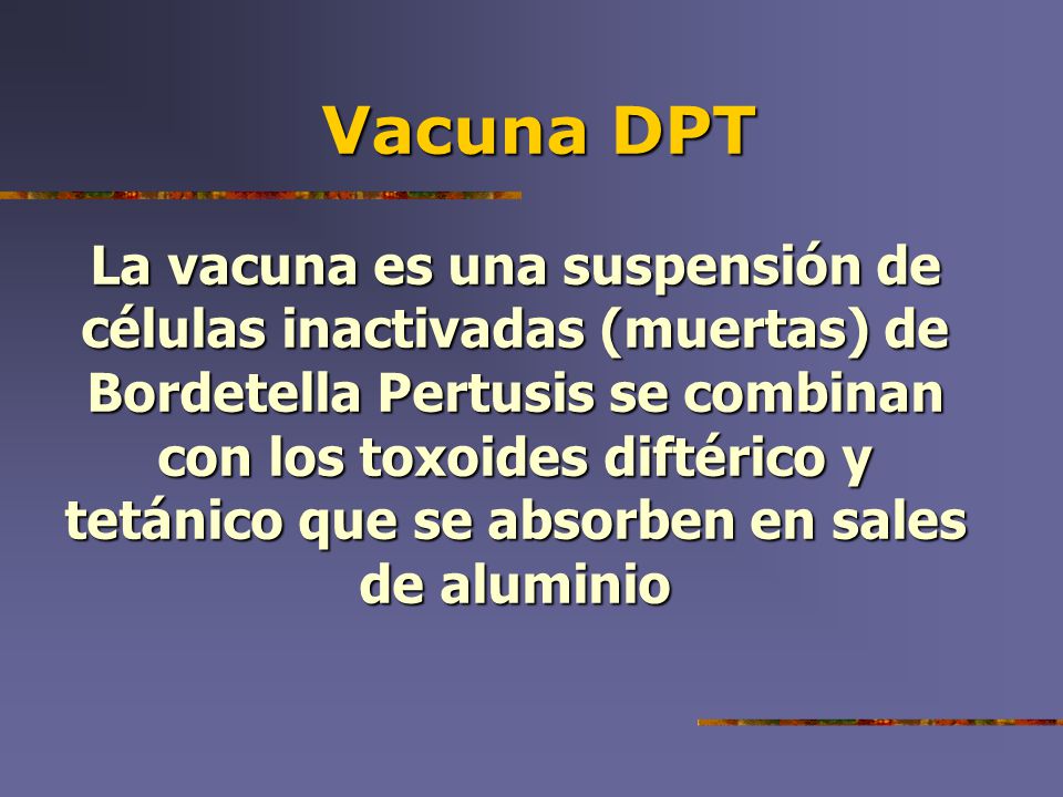 Vacuna DPT