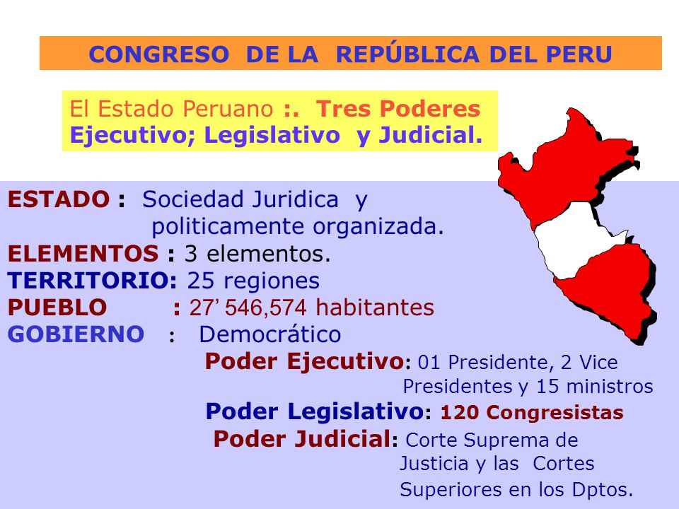 CONGRESO DE LA REPÚBLICA DEL PERU
