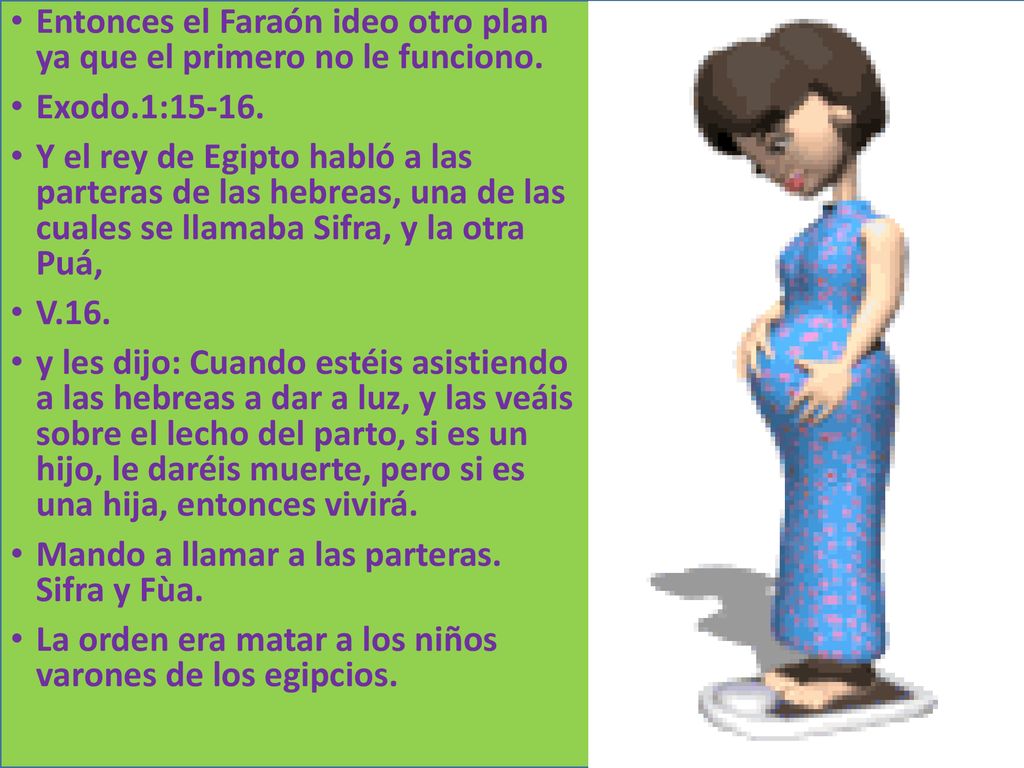 Entonces el Faraón ideo otro plan ya que el primero no le funciono.