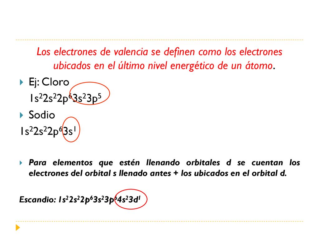 Los electrones de valencia se definen como los electrones ubicados en el último nivel energético de un átomo.
