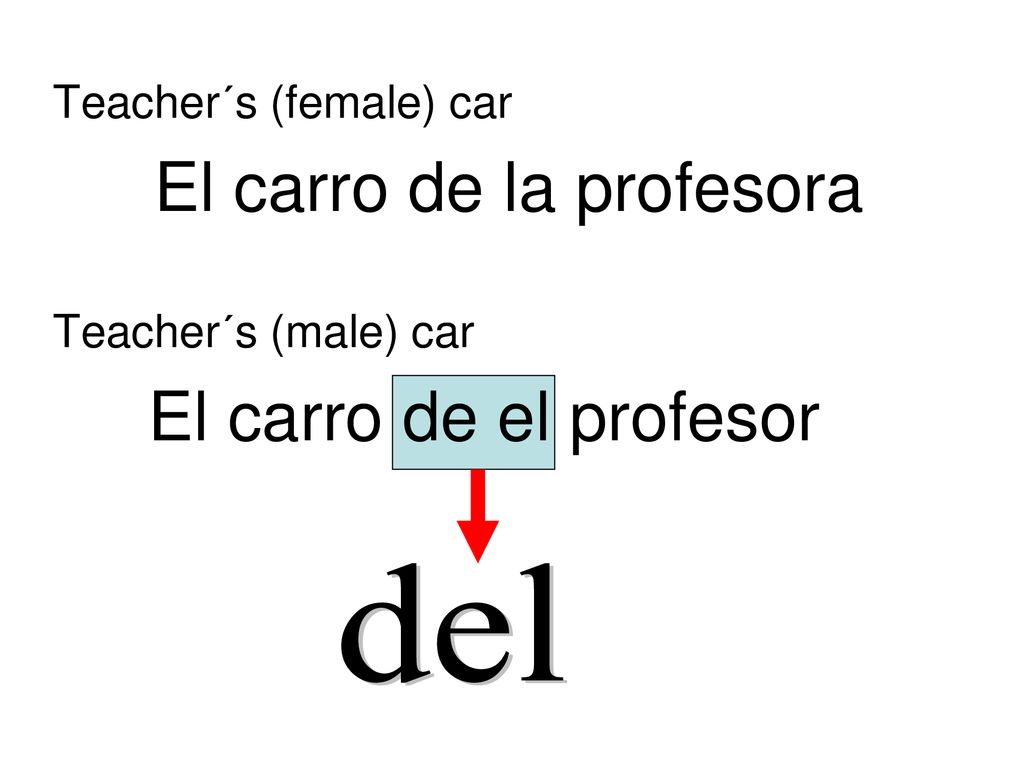 El carro de el profesor del Teacher´s (female) car