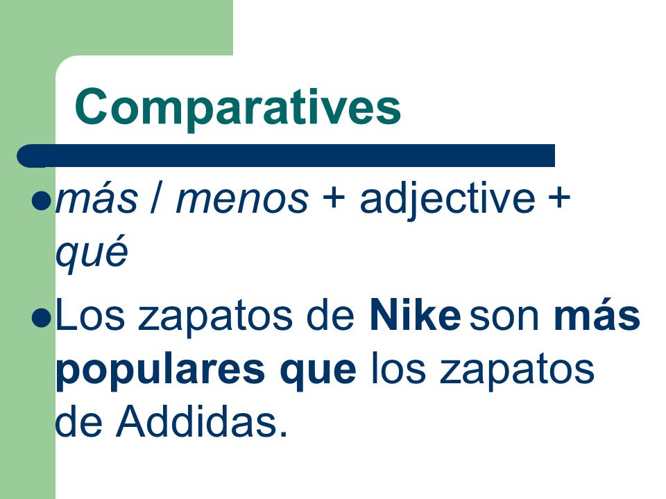 Comparatives más / menos + adjective + qué
