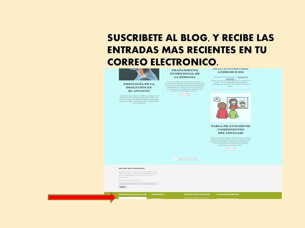 SUSCRIBETE AL BLOG, Y RECIBE LAS ENTRADAS MAS RECIENTES EN TU CORREO ELECTRONICO.