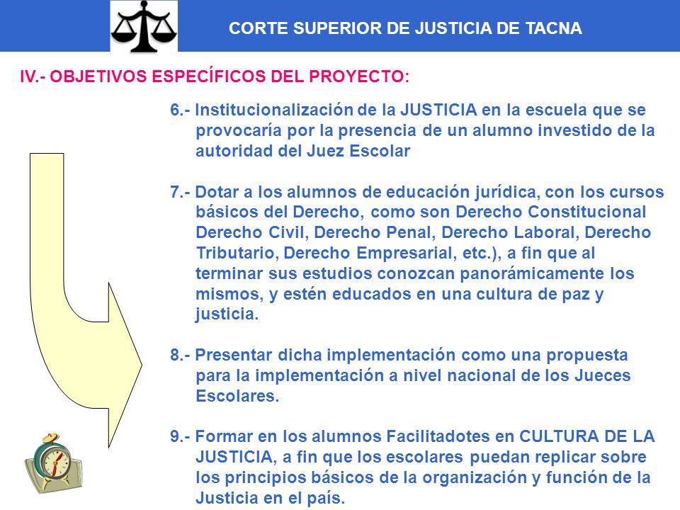 CORTE SUPERIOR DE JUSTICIA DE TACNA
