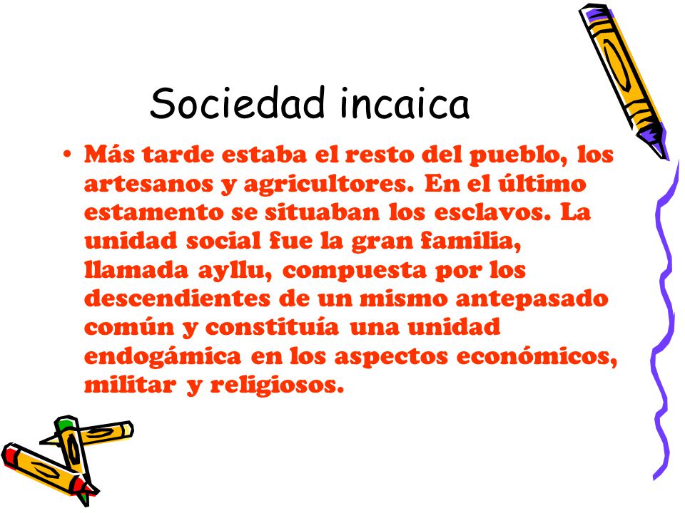 Sociedad incaica