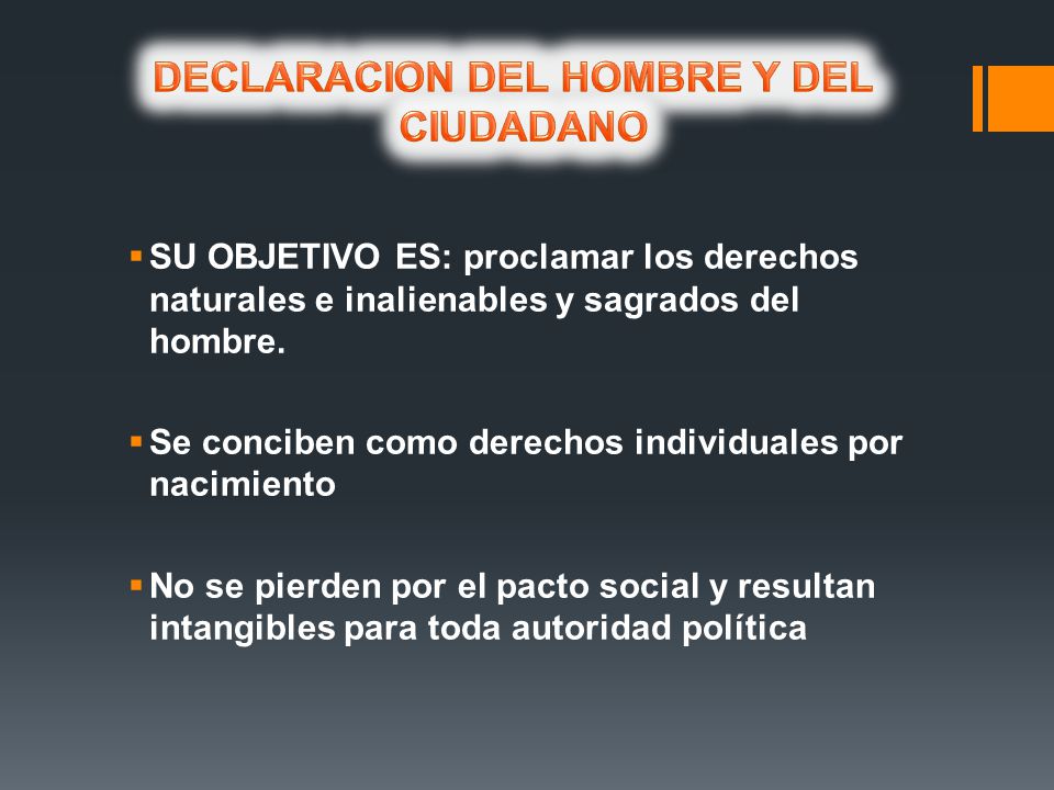 DECLARACION DEL HOMBRE Y DEL CIUDADANO