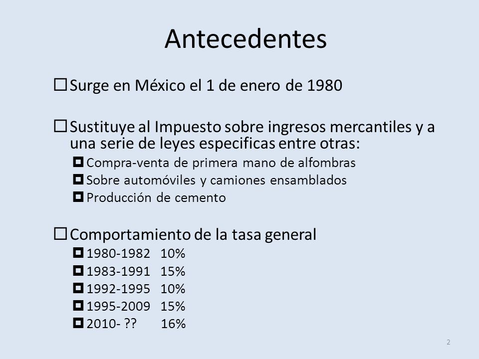 Antecedentes Surge en México el 1 de enero de 1980