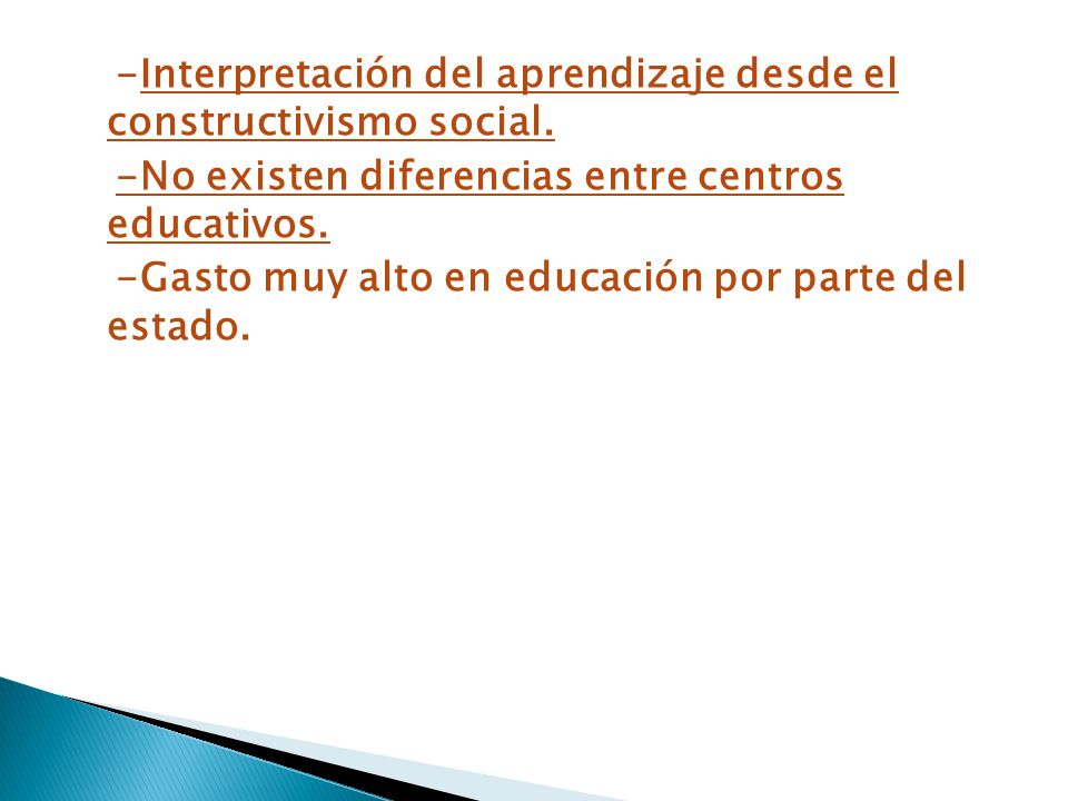 -Interpretación del aprendizaje desde el constructivismo social