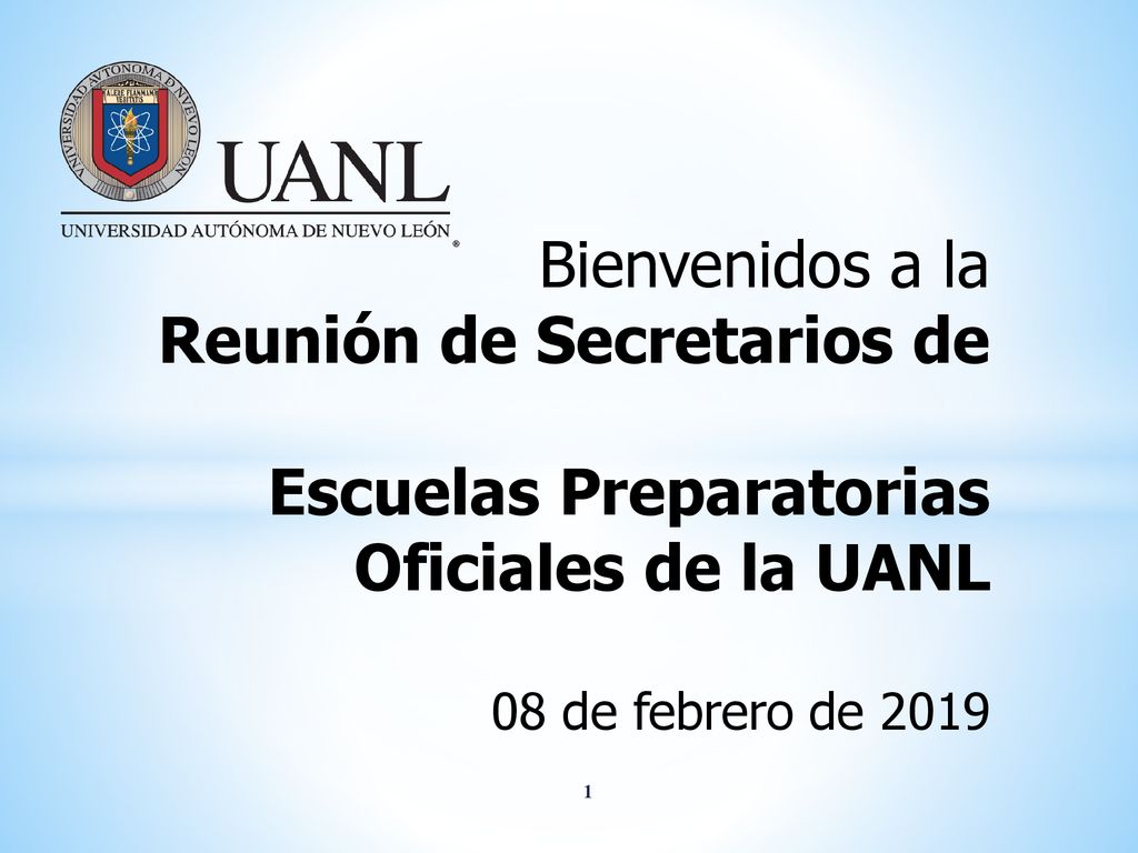 Reunión de Secretarios de Escuelas Preparatorias Oficiales de la UANL