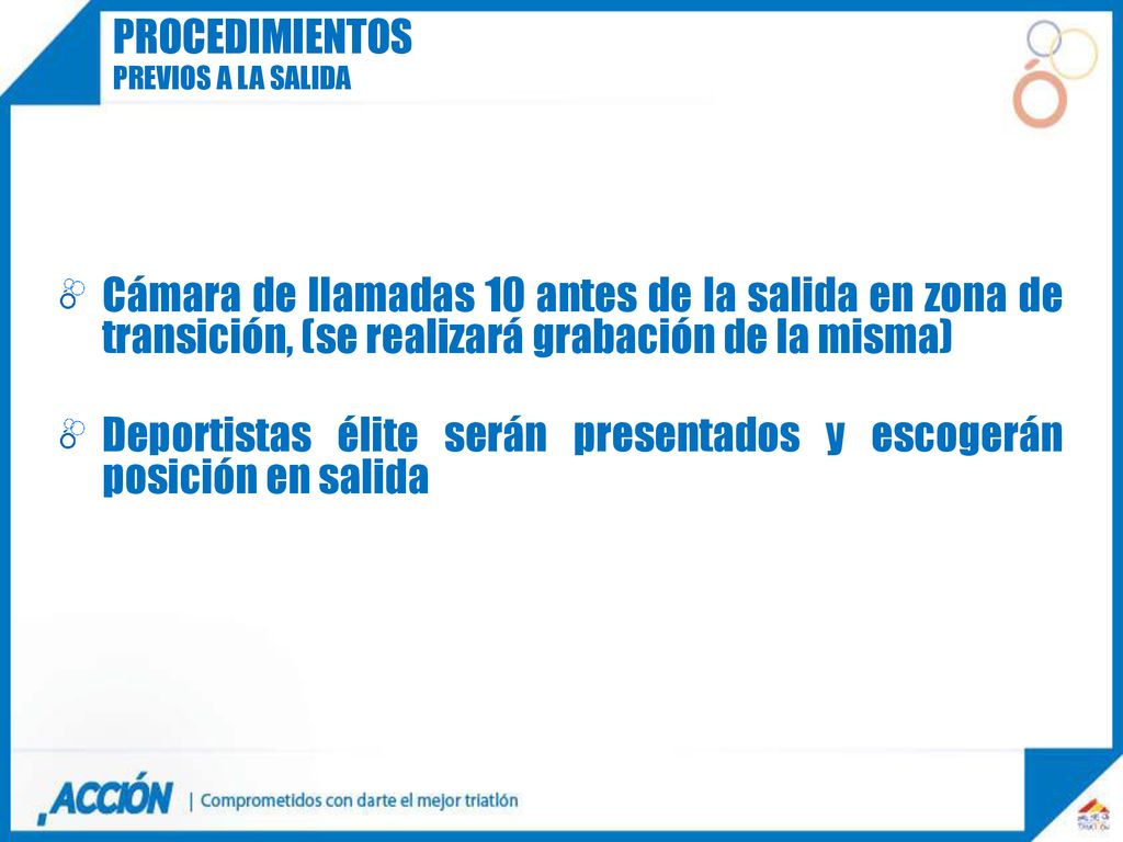 Deportistas élite serán presentados y escogerán posición en salida