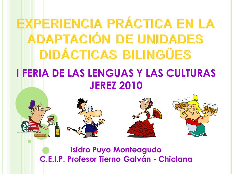 I FERIA DE LAS LENGUAS Y LAS CULTURAS JEREZ 2010