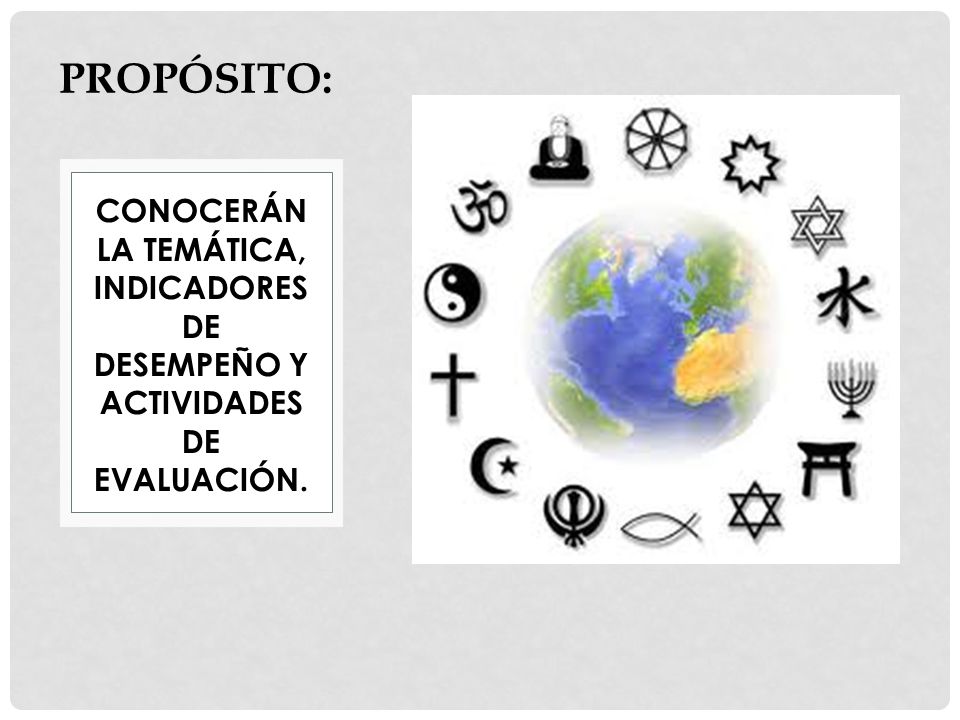 PROPÓSITO: CONOCERÁN LA TEMÁTICA, INDICADORES DE DESEMPEÑO Y ACTIVIDADES DE EVALUACIÓN.