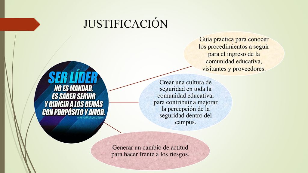 Generar un cambio de actitud para hacer frente a los riesgos.