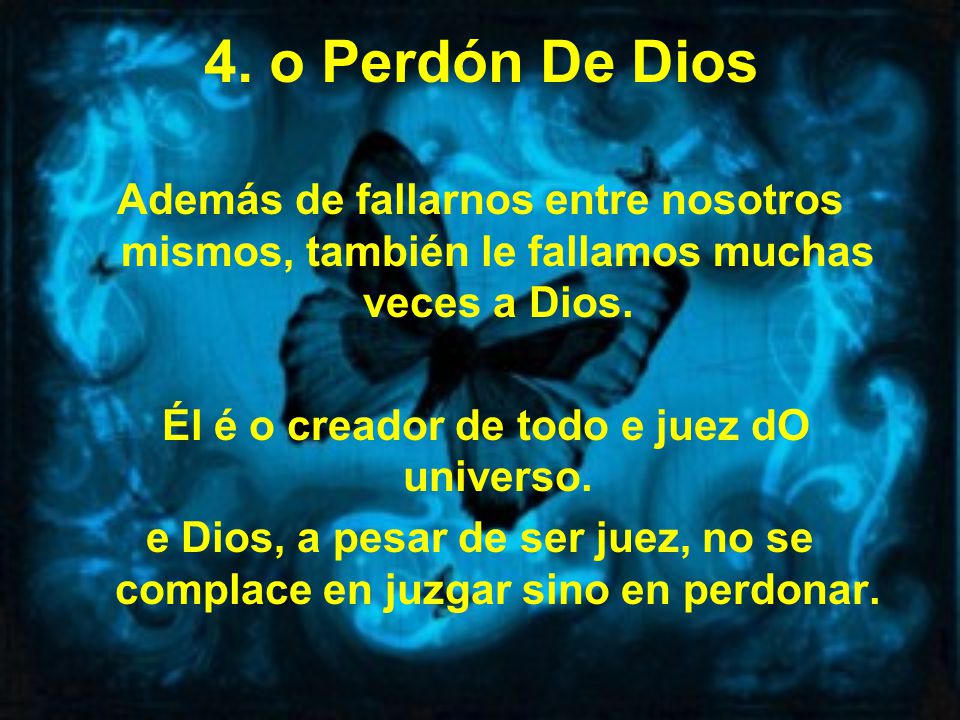 Él é o creador de todo e juez dO universo.
