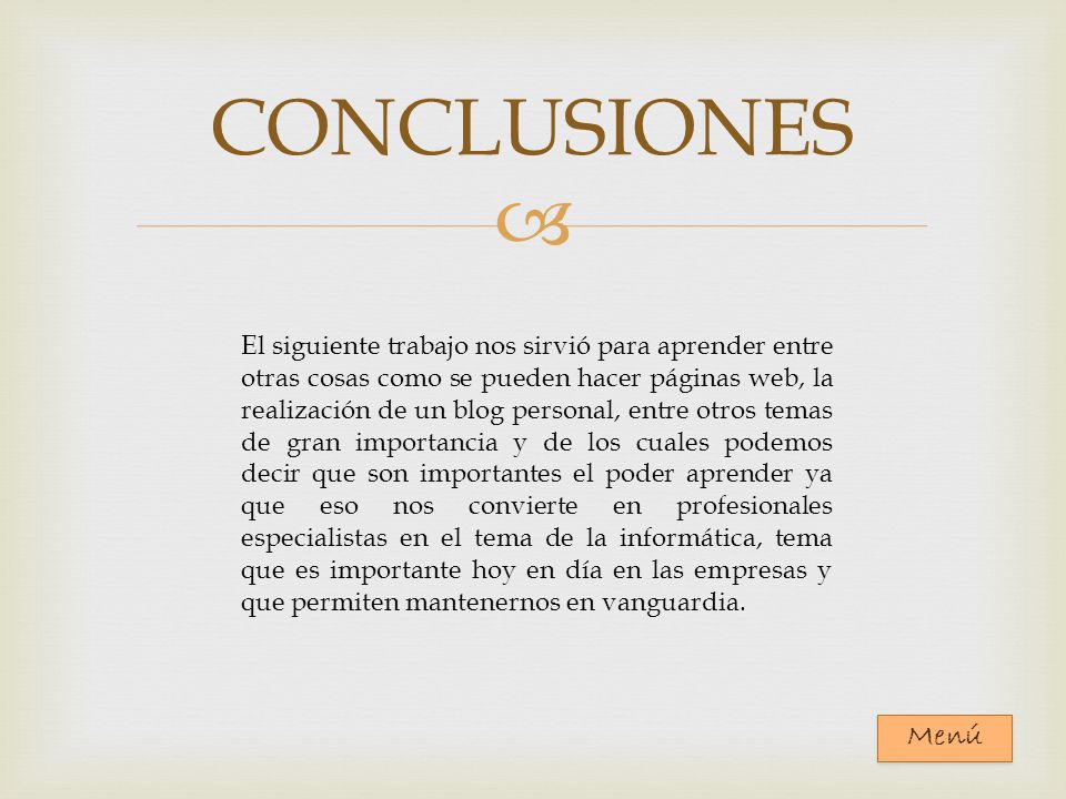 CONCLUSIONES