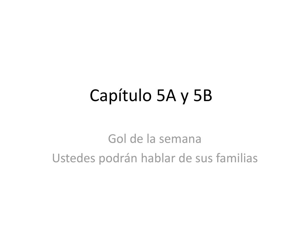 Gol de la semana Ustedes podrán hablar de sus familias