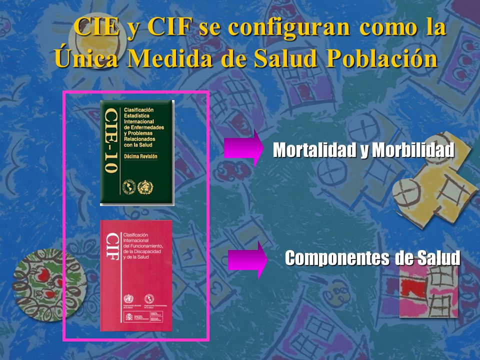 CIE y CIF se configuran como la Única Medida de Salud Población