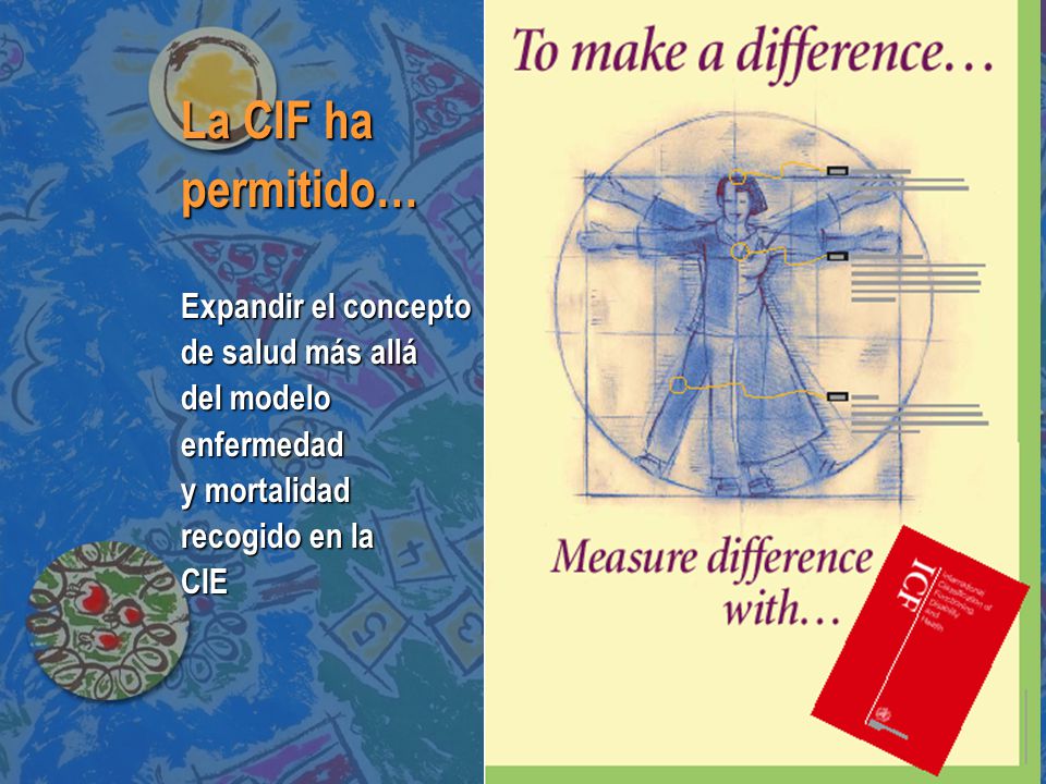La CIF ha permitido… Expandir el concepto de salud más allá del modelo