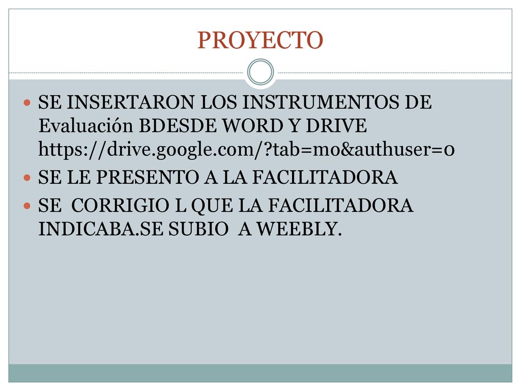 PROYECTO SE INSERTARON LOS INSTRUMENTOS DE Evaluación BDESDE WORD Y DRIVE   tab=mo&authuser=0.