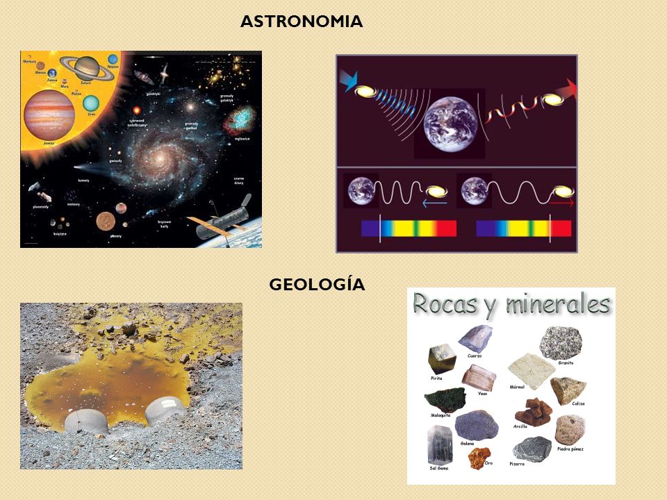 ASTRONOMIA GEOLOGÍA