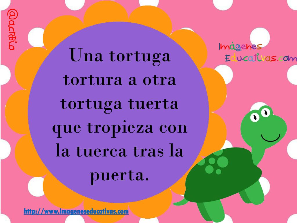 Una tortuga tortura a otra tortuga tuerta que tropieza con la tuerca tras la puerta.