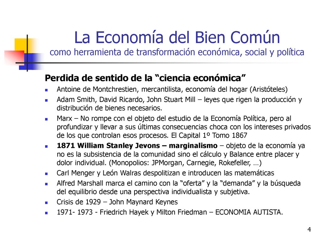 La Economía del Bien Común como herramienta de transformación económica, social y política
