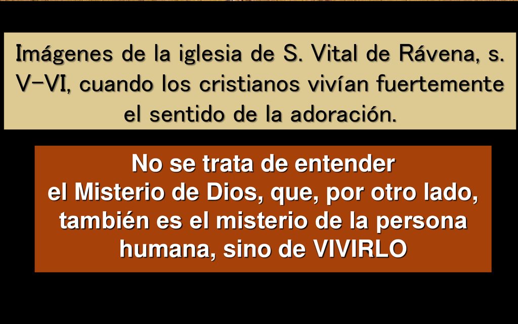 Imágenes de la iglesia de S. Vital de Rávena, s