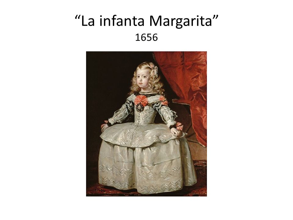 La infanta Margarita 1656