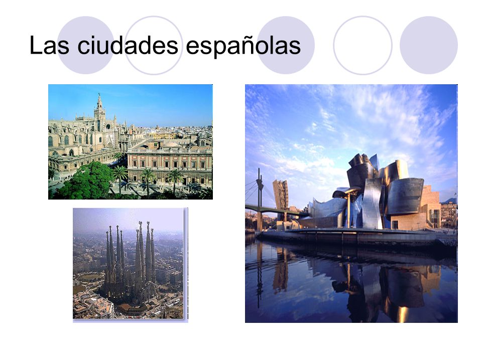 Las ciudades españolas