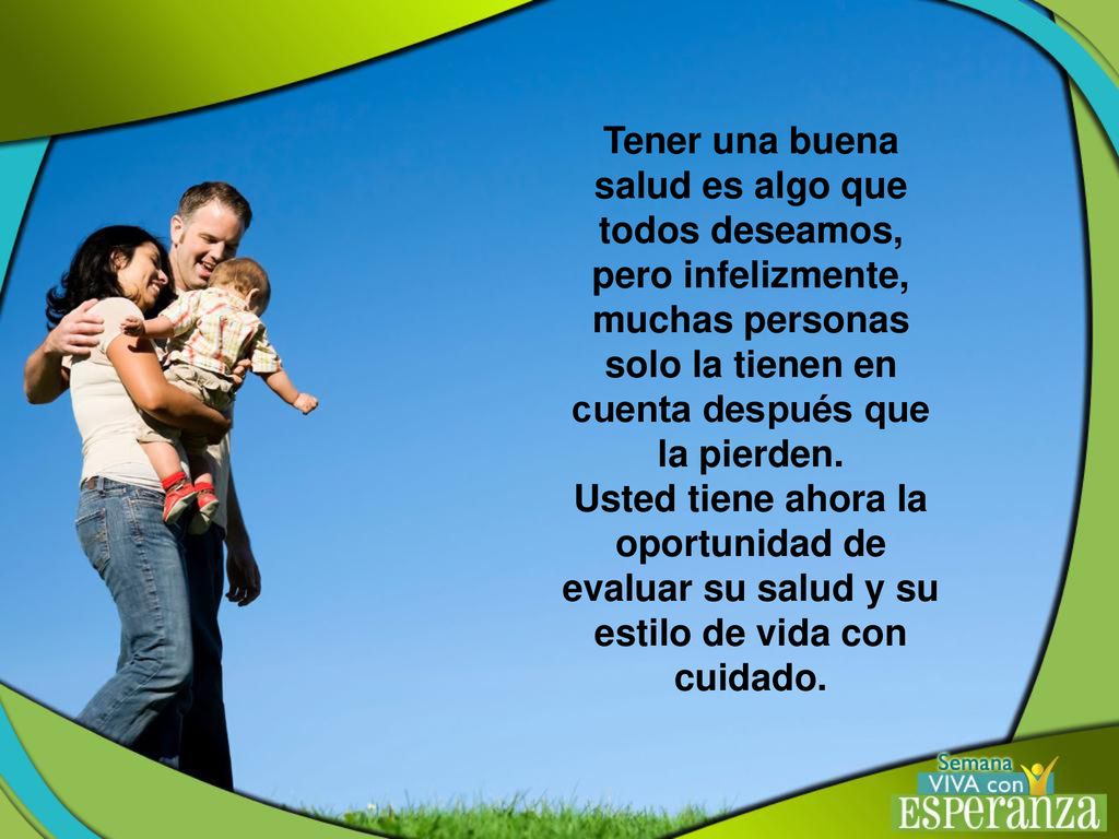 Tener una buena salud es algo que todos deseamos, pero infelizmente,