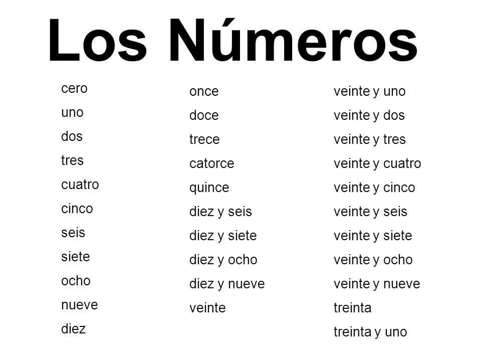 Los Números cero uno dos tres cuatro cinco seis siete ocho nueve diez ppt video online descargar