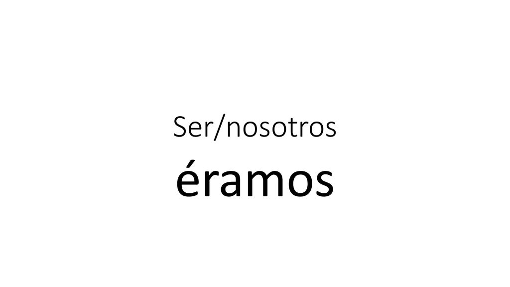 Imperfect what you used to do ppt descargar