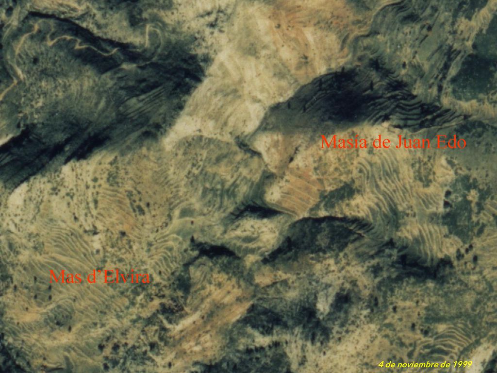 Masía de Juan Edo Mas d’Elvira 4 de noviembre de 1999