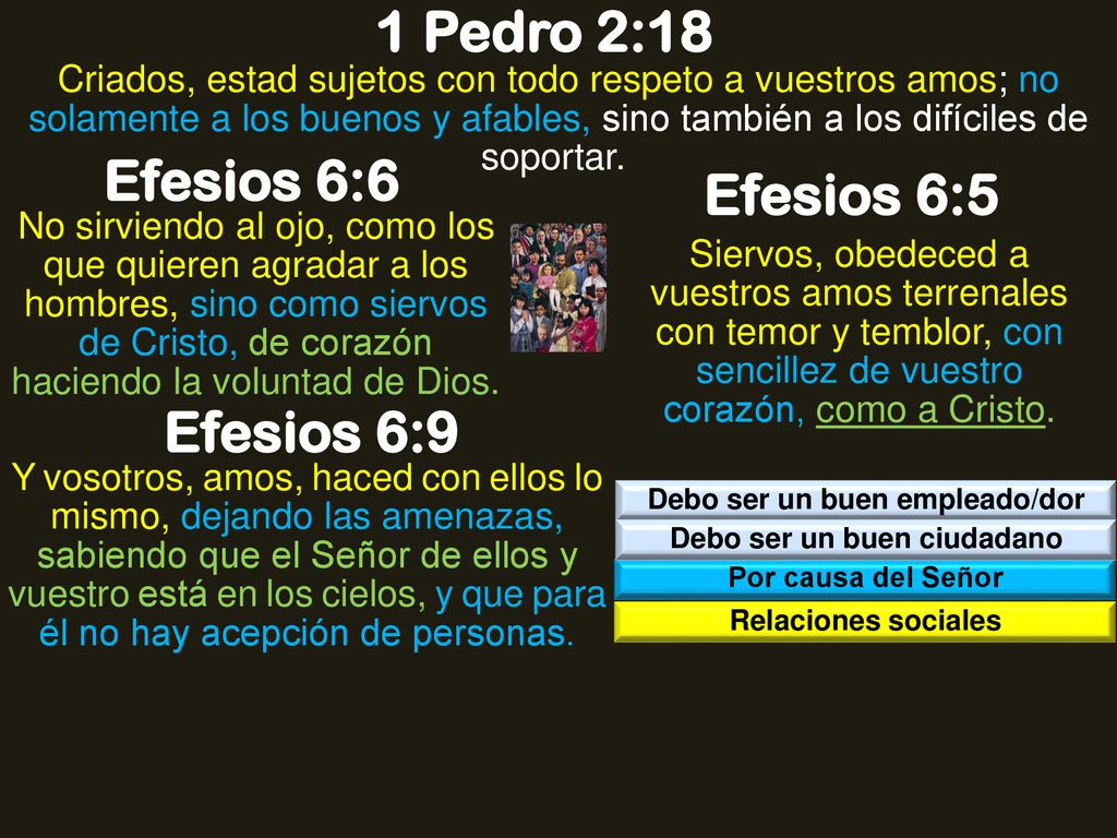 Debo ser un buen empleado/dor Debo ser un buen ciudadano