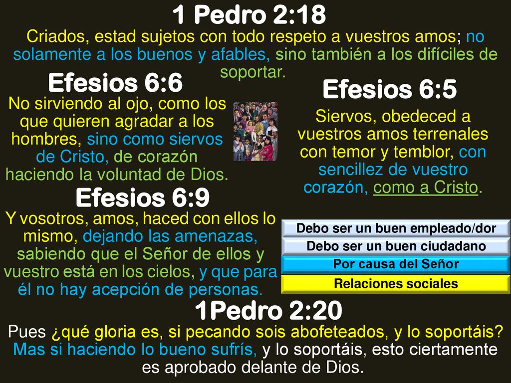Debo ser un buen empleado/dor Debo ser un buen ciudadano