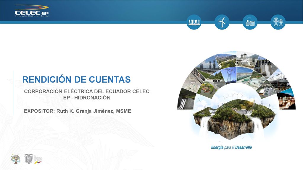 CORPORACIÓN ELÉCTRICA DEL ECUADOR CELEC EP - HIDRONACIÓN