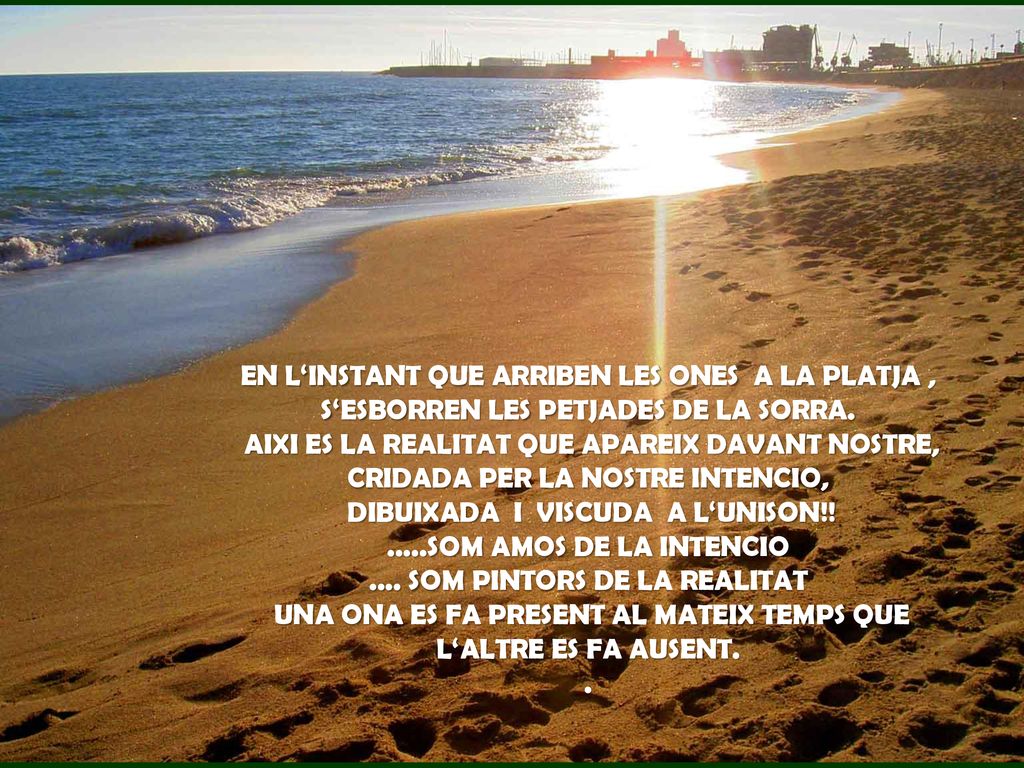 DIBUIXADA I VISCUDA A L‘UNISON!! .....SOM AMOS DE LA INTENCIO