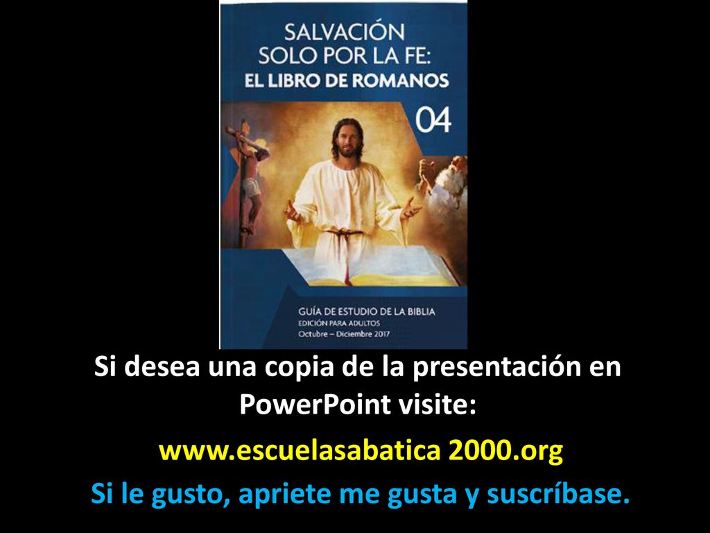 Si desea una copia de la presentación en PowerPoint visite: