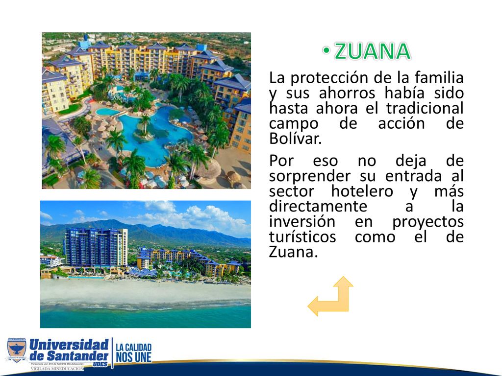 ZUANA La protección de la familia y sus ahorros había sido hasta ahora el tradicional campo de acción de Bolívar.