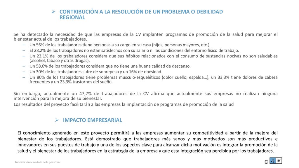 CONTRIBUCIÓN A LA RESOLUCIÓN DE UN PROBLEMA O DEBILIDAD REGIONAL