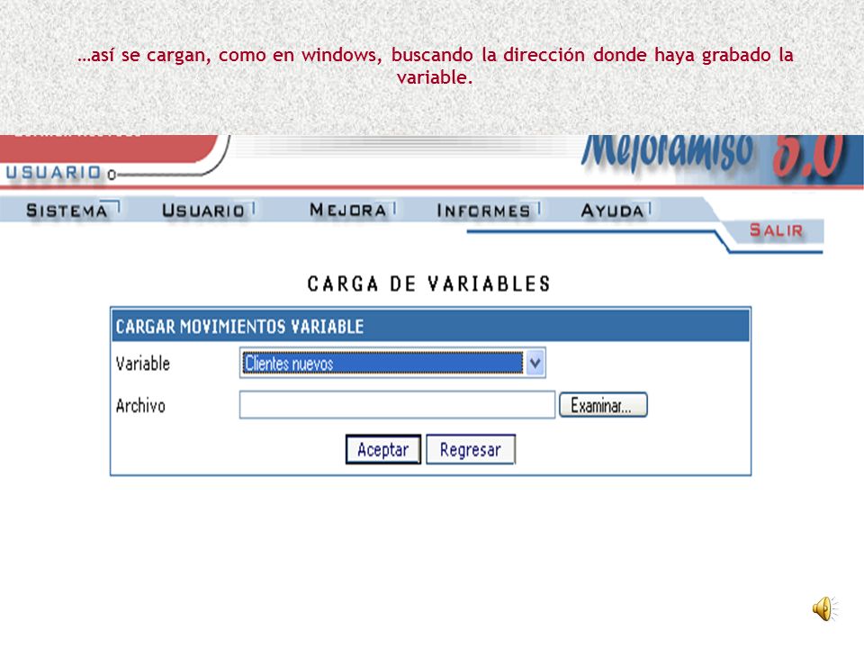 …así se cargan, como en windows, buscando la dirección donde haya grabado la variable.