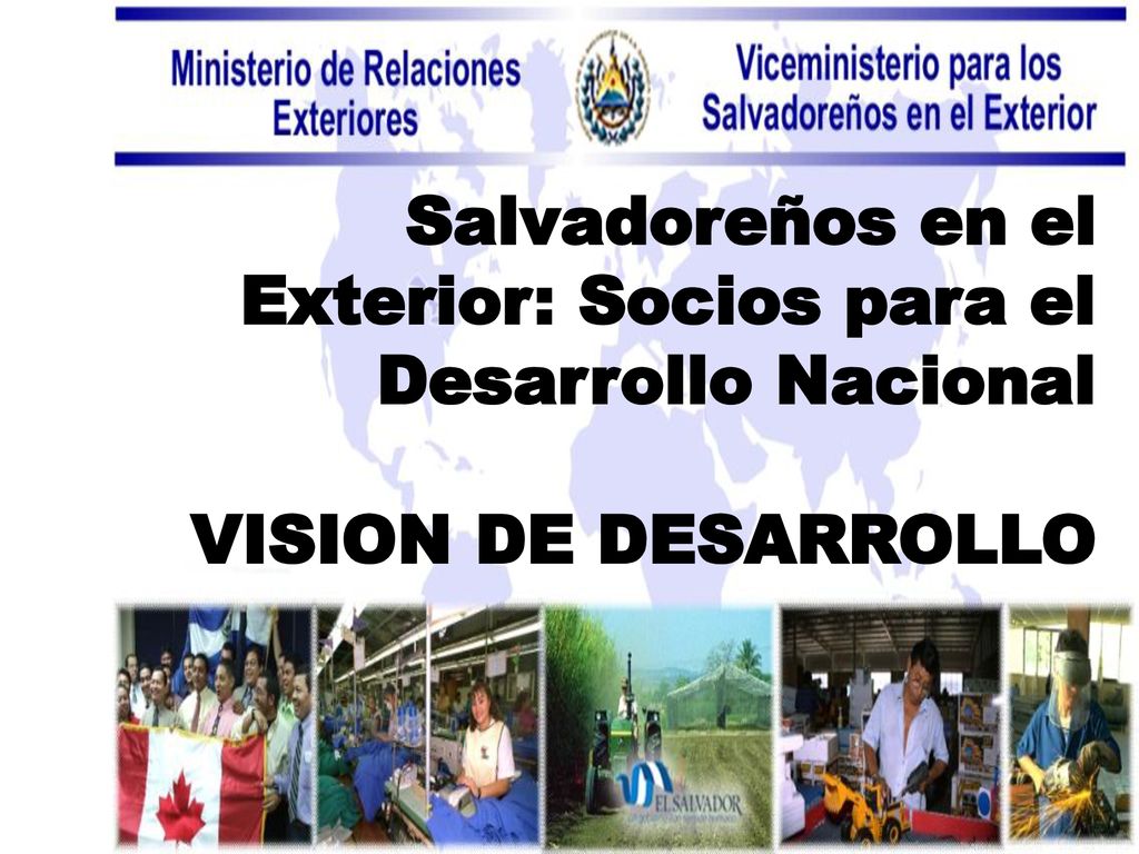Salvadoreños en el Exterior: Socios para el Desarrollo Nacional