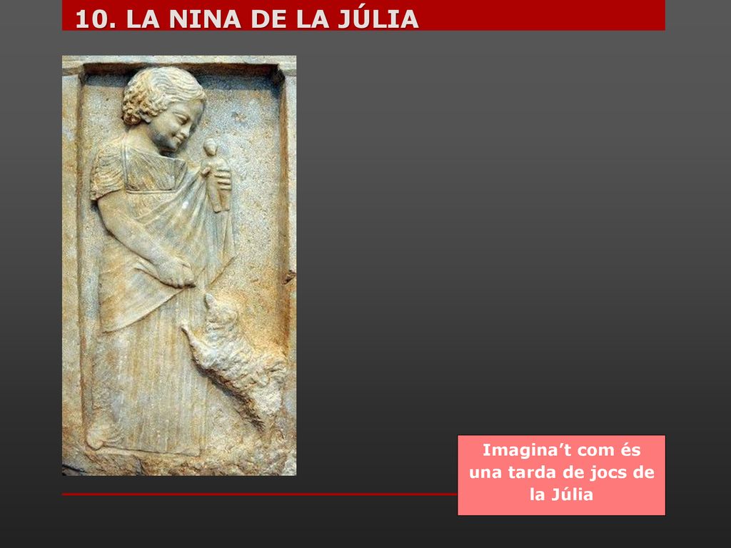 Imagina’t com és una tarda de jocs de la Júlia